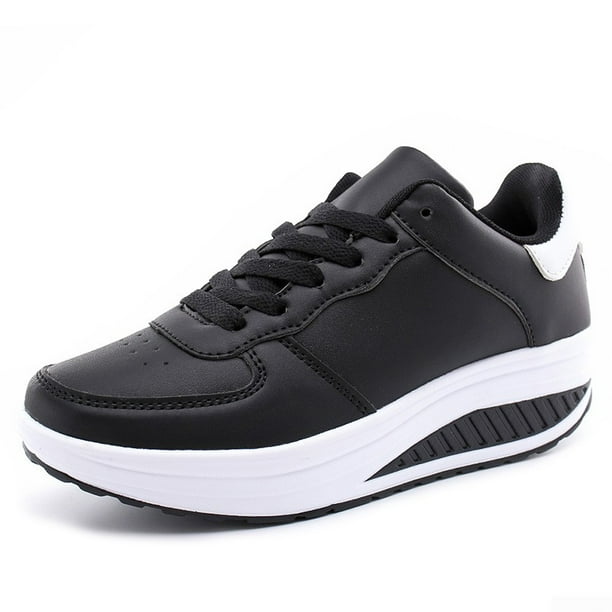 Womens Running Suede Sports shoes Shape Ups Lace up Walking Athletic Sneaker New Womens Running Suede Sports shoes Shape Ups Lace up Walking Athletic Sneaker New